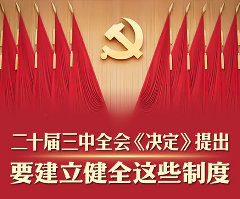 二十届三中全会《决定》提出要建立健全这些制度